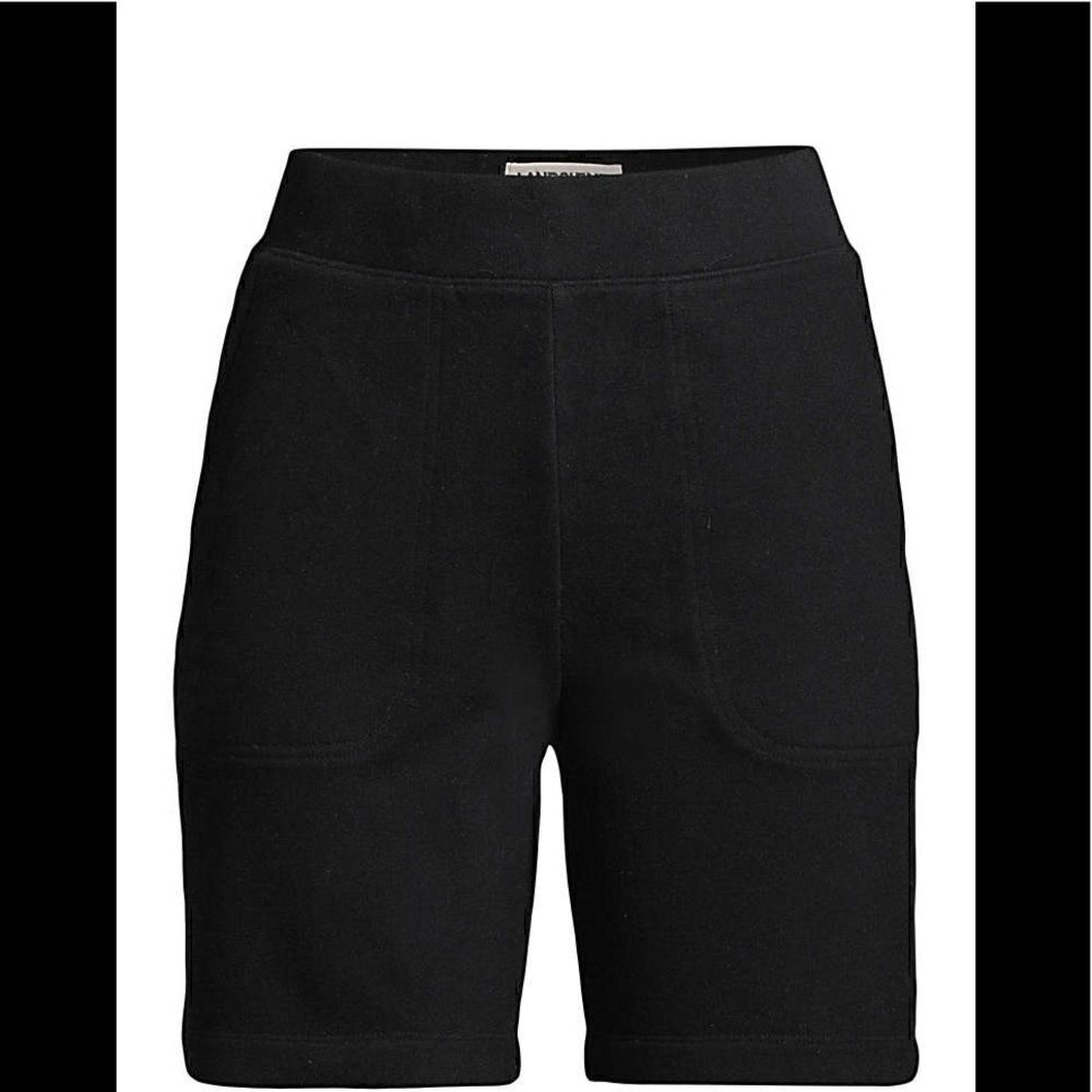 Land’s End Serious Sweats Shorts with pockets Heather Grey or Black Various